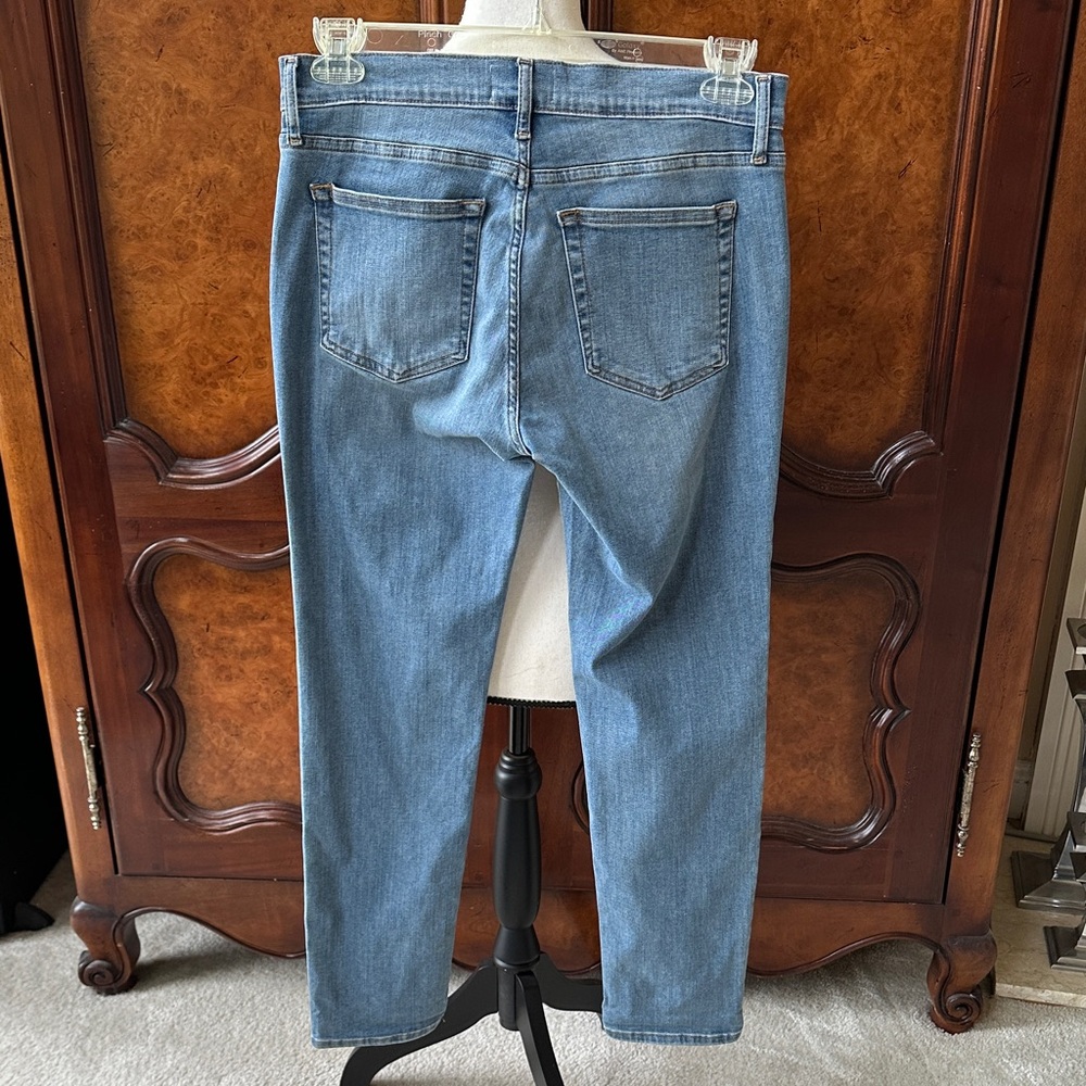 Frame Le Garcon Mid Rise Crop Boyfriend Jeans - Picture 7 of 11